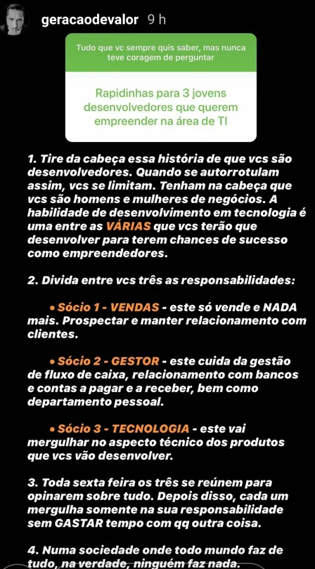 Rapidinhas para 3 jovens desenvolvedores que querem empreender na área de TI