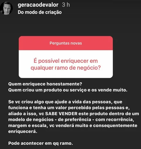 E possível enriquecer em qualquer ramo de negócio?