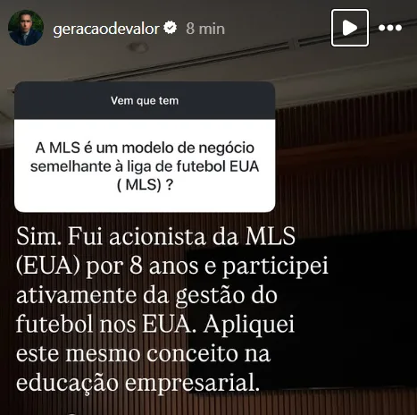 A MLS é um modelo de negócio semelhante à liga de futebol EUA (MLS)?