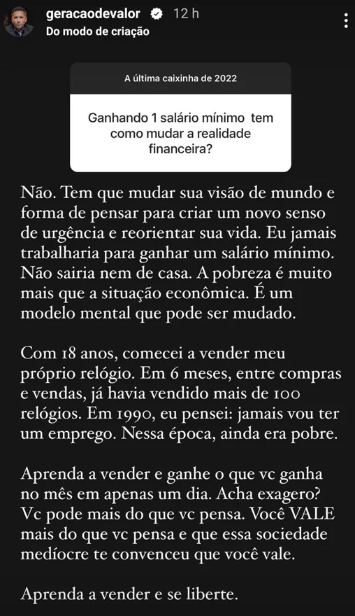 Ganhando 1 salário mínimo tem como mudar a realidade financeira?