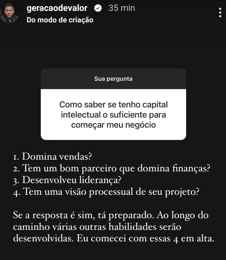 Como saber se tenho capital intelectual o suficiente para começar meu negócio