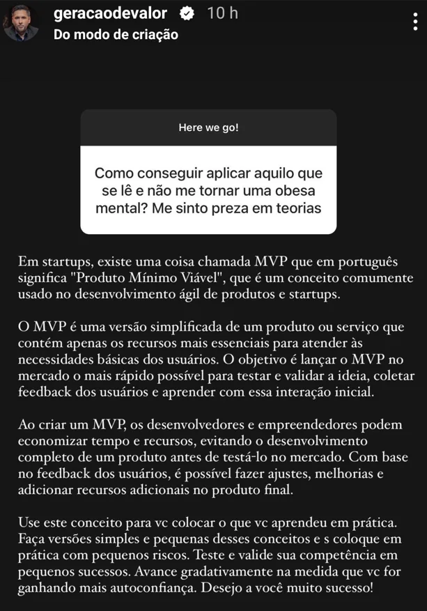 Como conseguir aplicar aquilo que  se lê e não me tornar uma obesa  mental? Me sinto preza em teorias