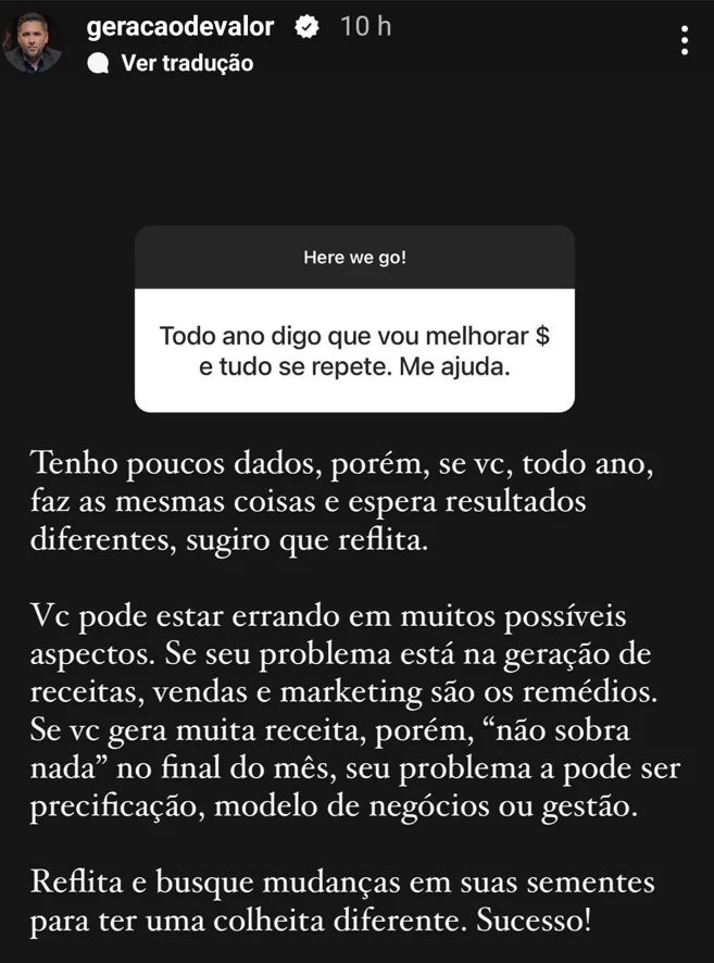 Todo ano digo que vou melhorar $ e tudo se repete. Me ajuda.