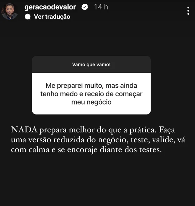 Me preparei muito, mas ainda tenho medo e receio de começar meu negócio