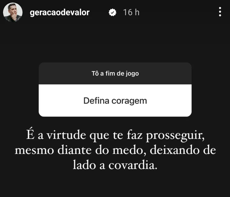 Defina coragem
