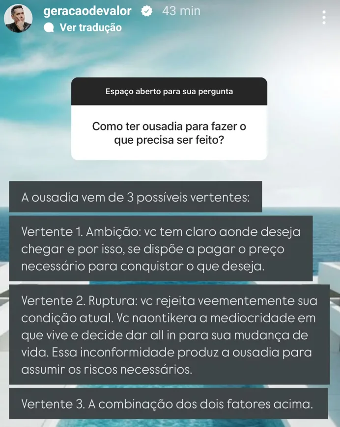 Como ter ousadia para fazer o que precisa ser feito?