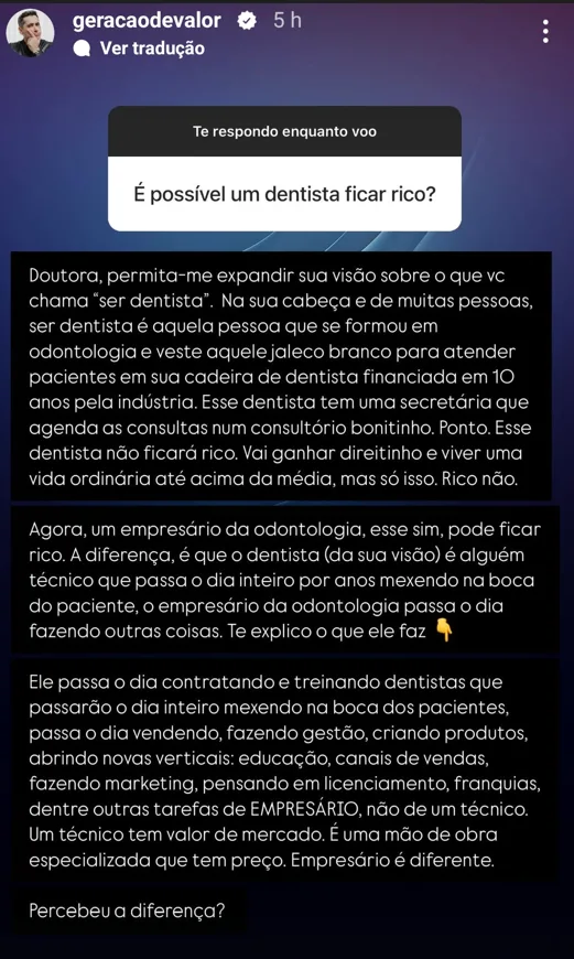 É possível um dentista ficar rico?