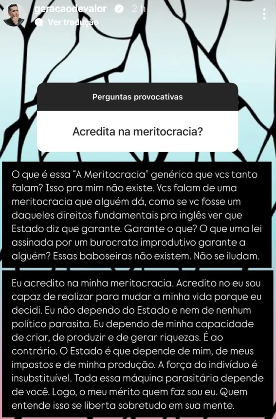 Acredita em meritocracia?
