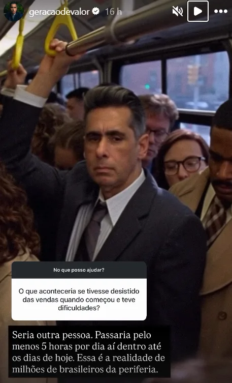 O que aconteceria se tivesse desistido das vendas quando começou e teve dificuldades?