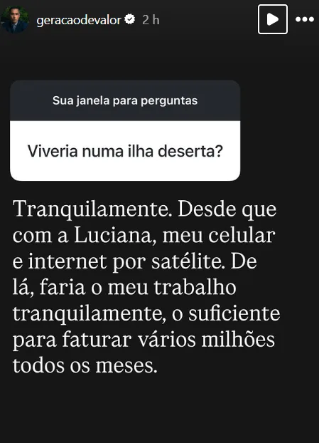 Viveria numa ilha deserta?