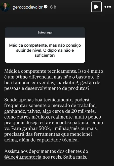 Médica competente, mas não consigo subir de nível. O diploma não é suficiente?