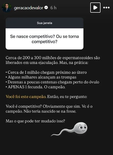 Se nasce competitivo? Ou se torna competitivo?