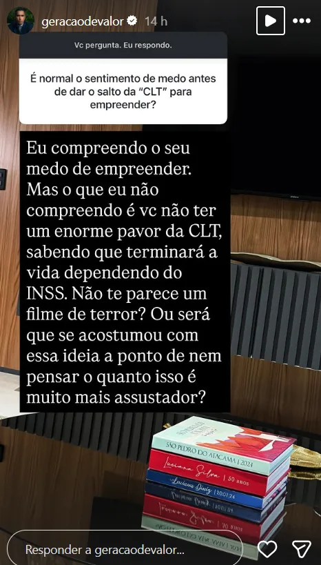 É normal o sentimento de medo antes de dar o salto da "CLT" para empreender?