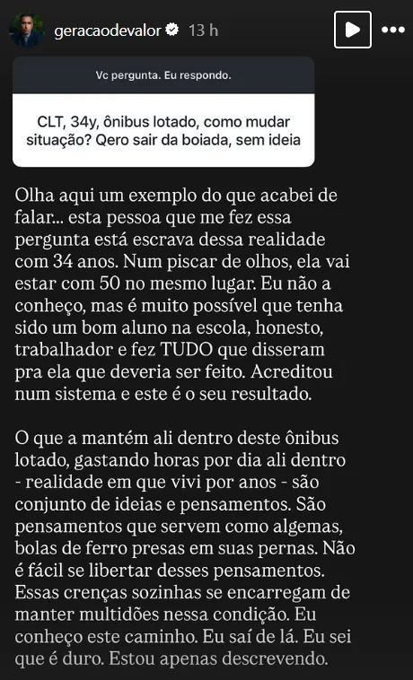 CLT, 34y, ônibus lotado, como mudar situação? Qero sair da boiada, sem ideia