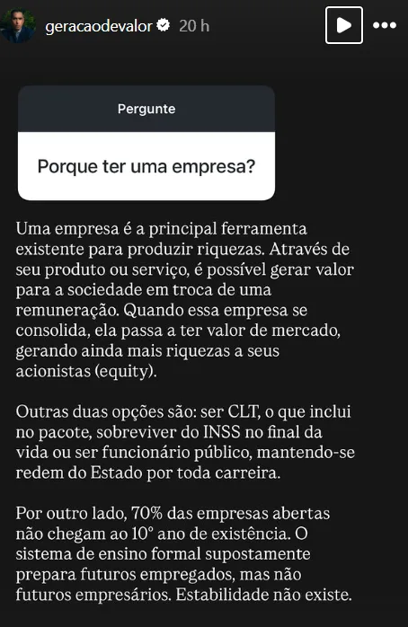 Porque ter uma empresa?