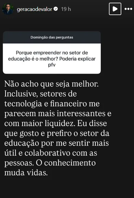 Porque empreender no setor de educação é o melhor? Poderia explicar pfv