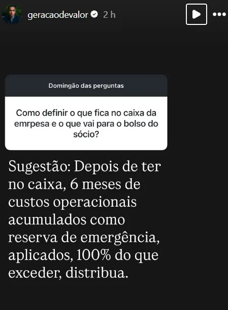 Como definir o que fica no caixa da empresa e o que vai para o bolso do sócio?