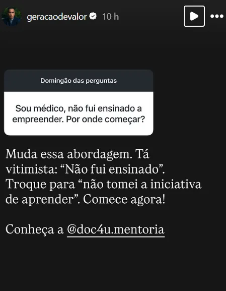 Sou médico, não fui ensinado a empreender. Por onde começar?