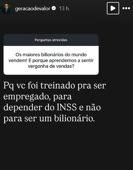 Os maiores bilionários do mundo vendem! E porque aprendemos a sentir vergonha de vendas?
