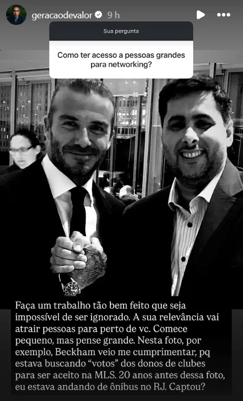Como ter acesso a pessoas grandes para networking?