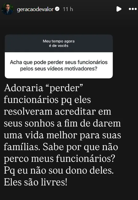 Acha que pode perder seus funcionários pelos seus vídeos motivadores?